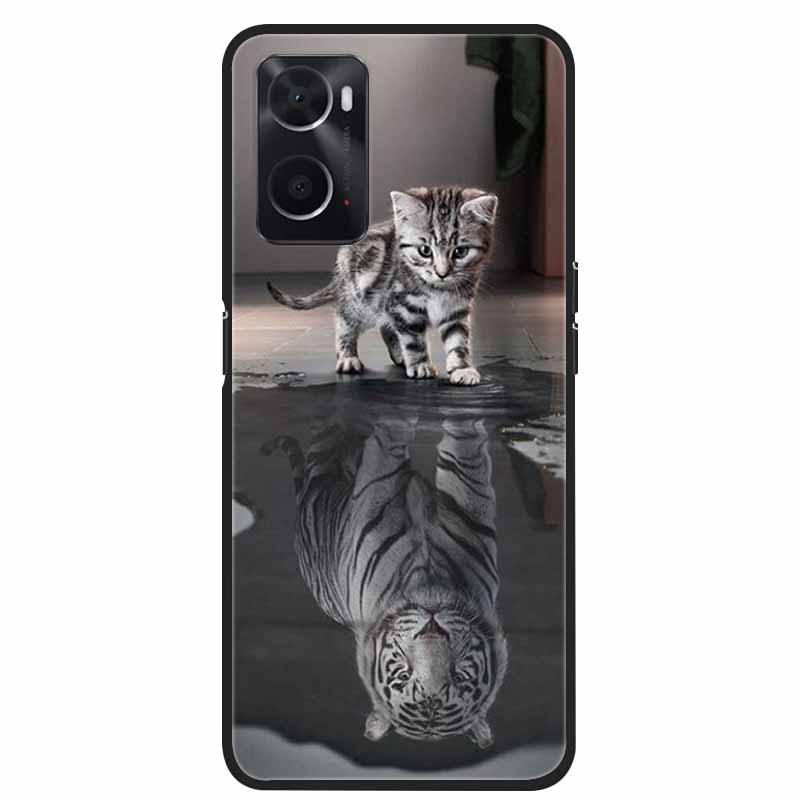 Für OPPO A36 A76 A96 Hülle Stoßfest Weiches Silikon TPU Rückseite für Oppo A76 A 36 96 OppoA96 Handyhüllen für Oppo A76 Niedlich