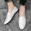 Modische Schuhe Herren Slipper Echtes Leder Lässige Herrenschuhe 2024 Männlich Bequem Hochzeitsschuh Hohe Qualität Männliche Business-Schuhe