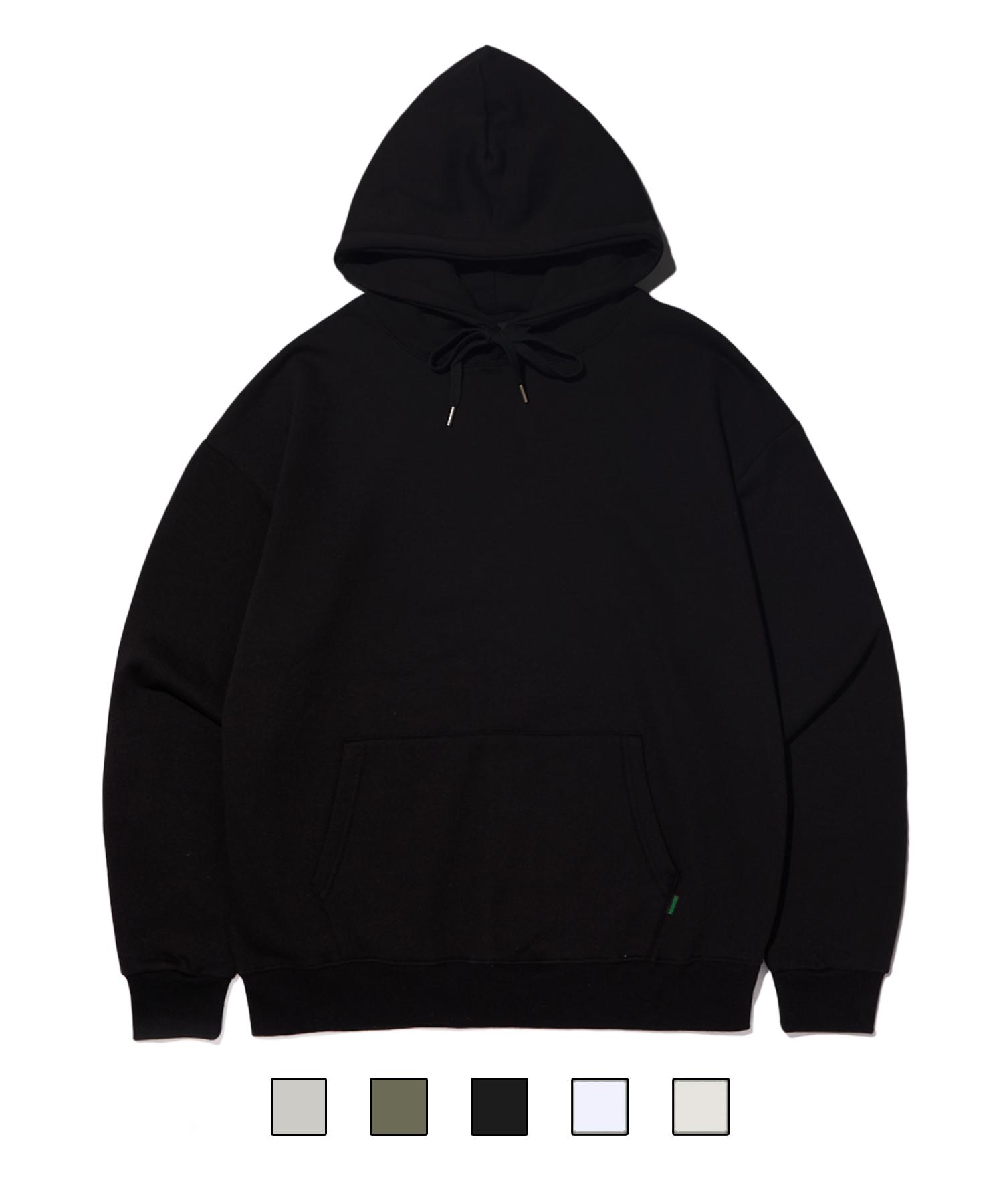 Худи с флисом Cream Soda Lab, всесезонное, черное Black/M