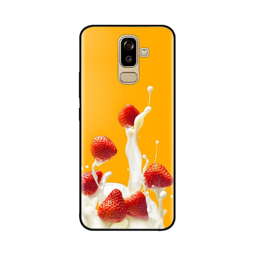 Cute Silicone Cover For Samsung Galaxy A8 2018 Phone Case A530F SM-A530F Soft TPU Funda Coque For Samsung A8 Plus 2018 A8+ A730F