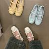 French Bow Mary Jane Shoes Ballet Shoes Flat Shoes Spring Retro Gentle Shallow Mouth Single Shoes Women's Shoes Soft Sole