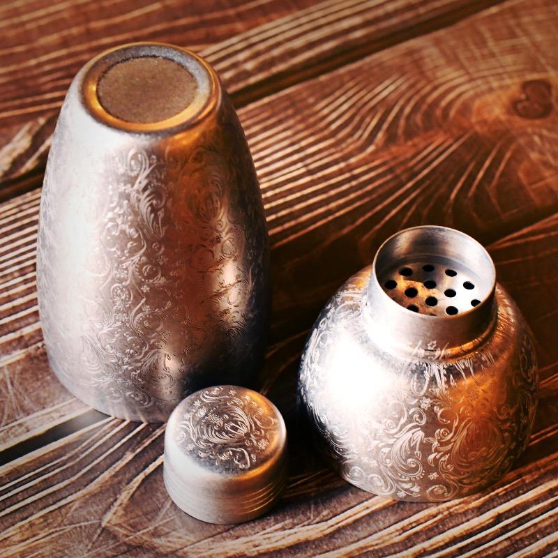 500ml 3 Pieces Cocktail Shaker Bar Shaker Cobbler Shaker Bar Tools