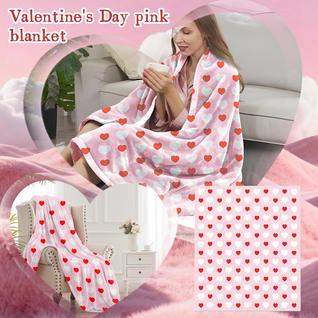 Valentine's Day Blanket Love Blanket Soft And Warm