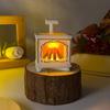 LED Retro Fireplace Candle Light Simulation Flame Decorative Lamp, Halloween, Christmas Gifts Night Light Atmosphere Light