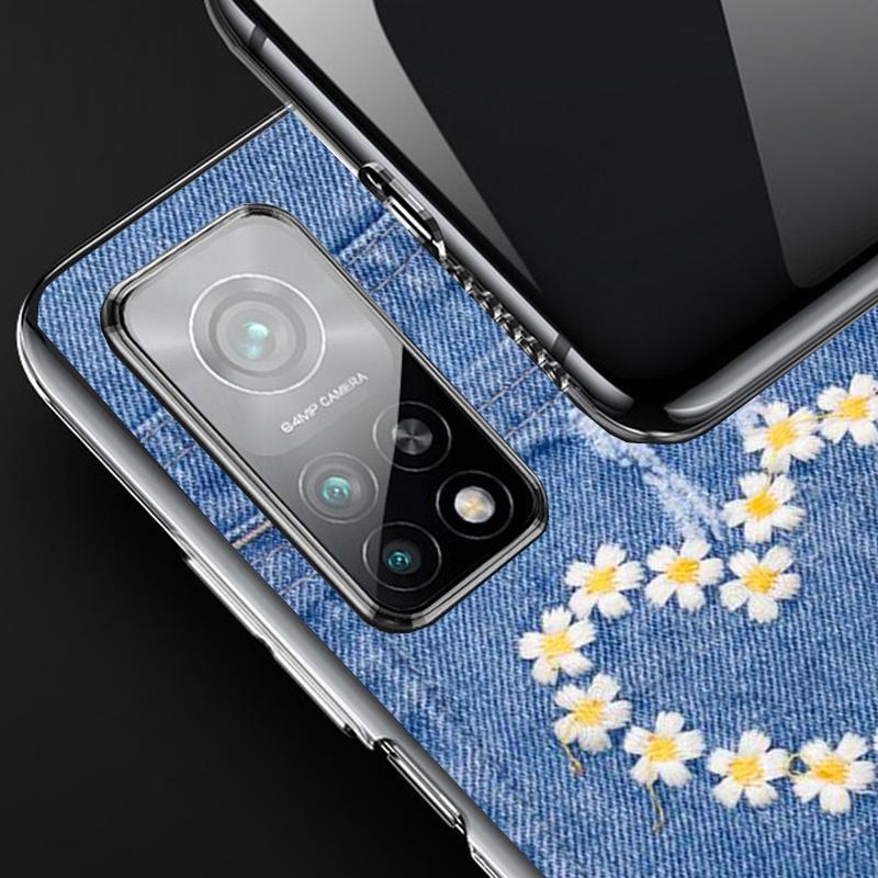 Jeans Cowboy Denim Printed Cover Phone Case For Xiaomi Redmi Note 15 14 13 12 11 10 Pro Plus 14S 12S 11S 11T 11E 10S Soft Fundas