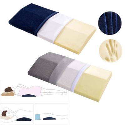 Memory Foam Lumbar Support Pillow Wedge Sleep Bed Cushion Lower