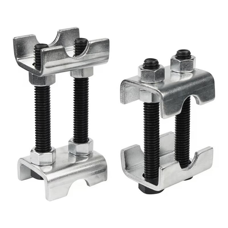 For Car Truck Compatible 2-Way Adjustable Spring Spacer For Mini Coil Spring Compression Or Spreading Strut Shock Absorber 2Pc As Shown 2Pcs