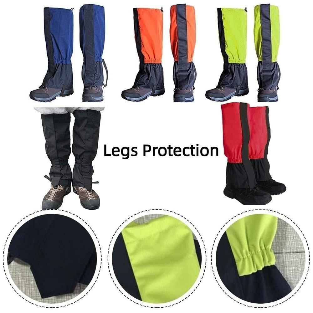 Lightweight Hiking Legging Gaiters Waterproof Mountaineering Calf Cover Ski Legs Protection  Men