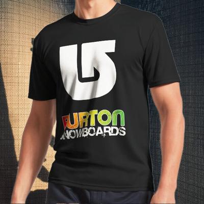 Burton Active marškinėliai su logotipu vyriški marškinėliai juokingi dydis S iki 5XL