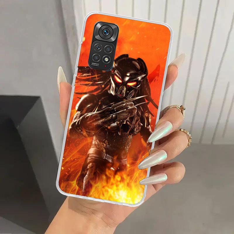 

Alien Vs Predator Painted Phone Case for Xiaomi Redmi Note 15 14 14S 13 12S 12 Pro 11S 11 Plus 11T 11E 10S Soft Funda Print Shel Note 13 Pro Plus
