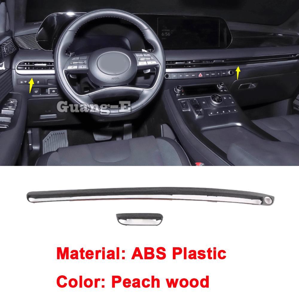 For Hyundai Palisade ABS Dashboard Trim Front Air Condition Outlet Frame Armrest Vent Gear Seat