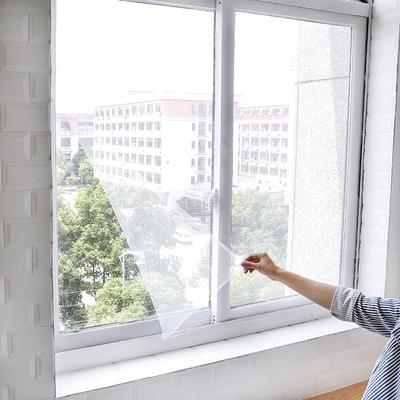 Sovrumsfönster Myggnät Insekt Flugskärm Gardin Inomhus Anti Mygga Fluga Insekt Nät Myggnät Insektskärm Reparationstejp