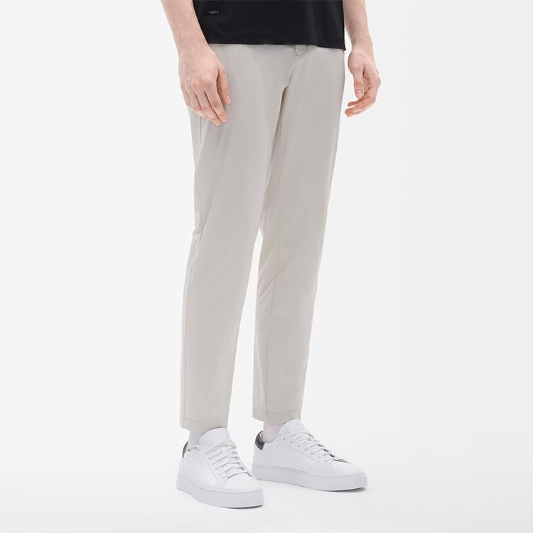 New FILA Knitted Sweatpants Men's Hyacinth Bean Gray F11M232802F-BG