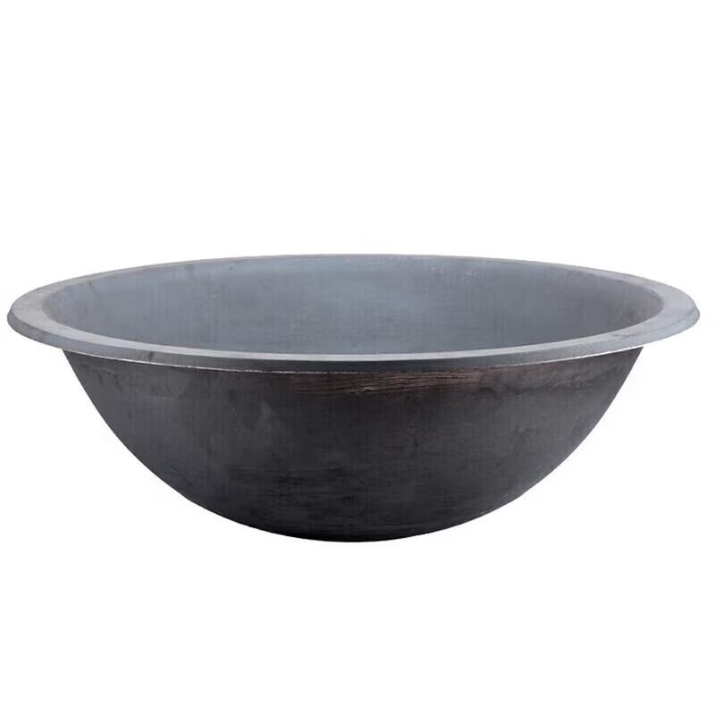 ZLIII 95cm Heavy-Duty Thickened Iron Wok with Rolled Edge