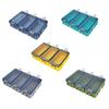 3Pcs Luminously Fishing Accessory Box Waterproofs Portable Tackle Box Organizers Small Plastic Tackle Box Lure Tool Case