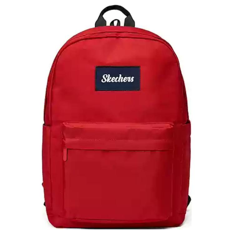 Skechers Casual Sports Fabric Backpack Unisex Backpack Racing-Red L423U142-001W Race Red