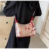 Canvas Hanfu Embroidery Handbag Embroidered Cheongsam Bag Retro Chinese Style Handbag  Party