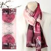 100% Pure Mulberry Silk Women Long Scarf Headband Neckerchief Luxury Female Hair Ornament Female Bandana Bag Scarves 53*170CM