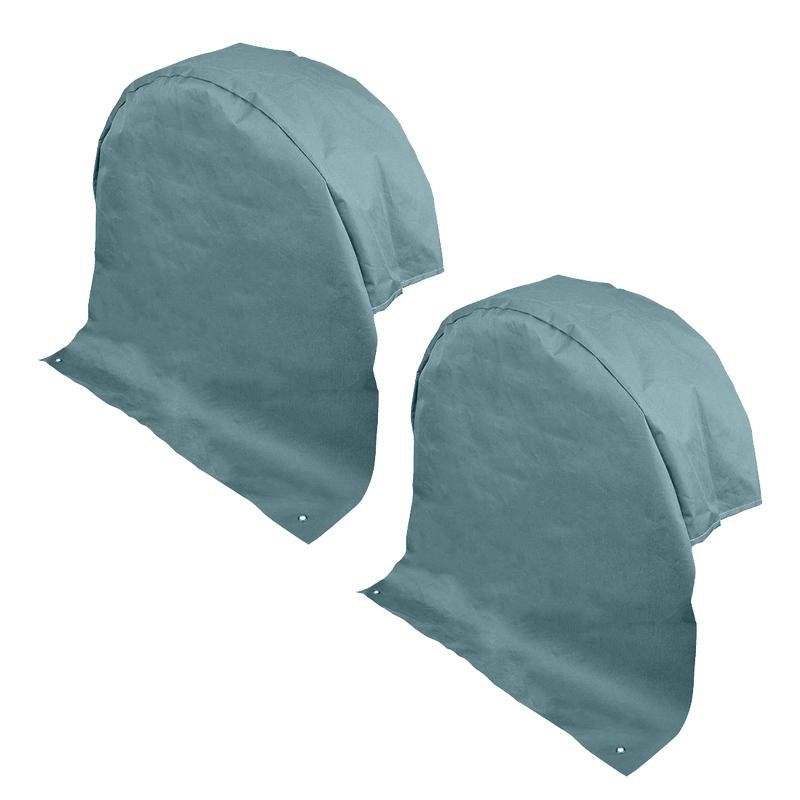 2pcs Motorhome Wheel Covers Protecter Weatherproof Polyester Tire Sun UV Protector Ourdoor Camping Caravan Accessories L & XL