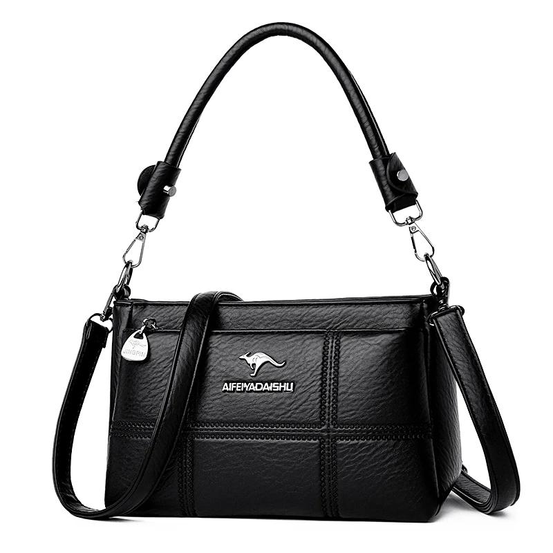 New Fashion Brand Women Purses and Handbags Luxury Designer Crossbody Bags High Quality Leather Ladies Shoulder Messenger Bags