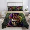 Skull Deadpool Duvet Cover Set 240x220 200x200 Twin Queen King Double Bed Linens Quilt Cover Big Hand Design