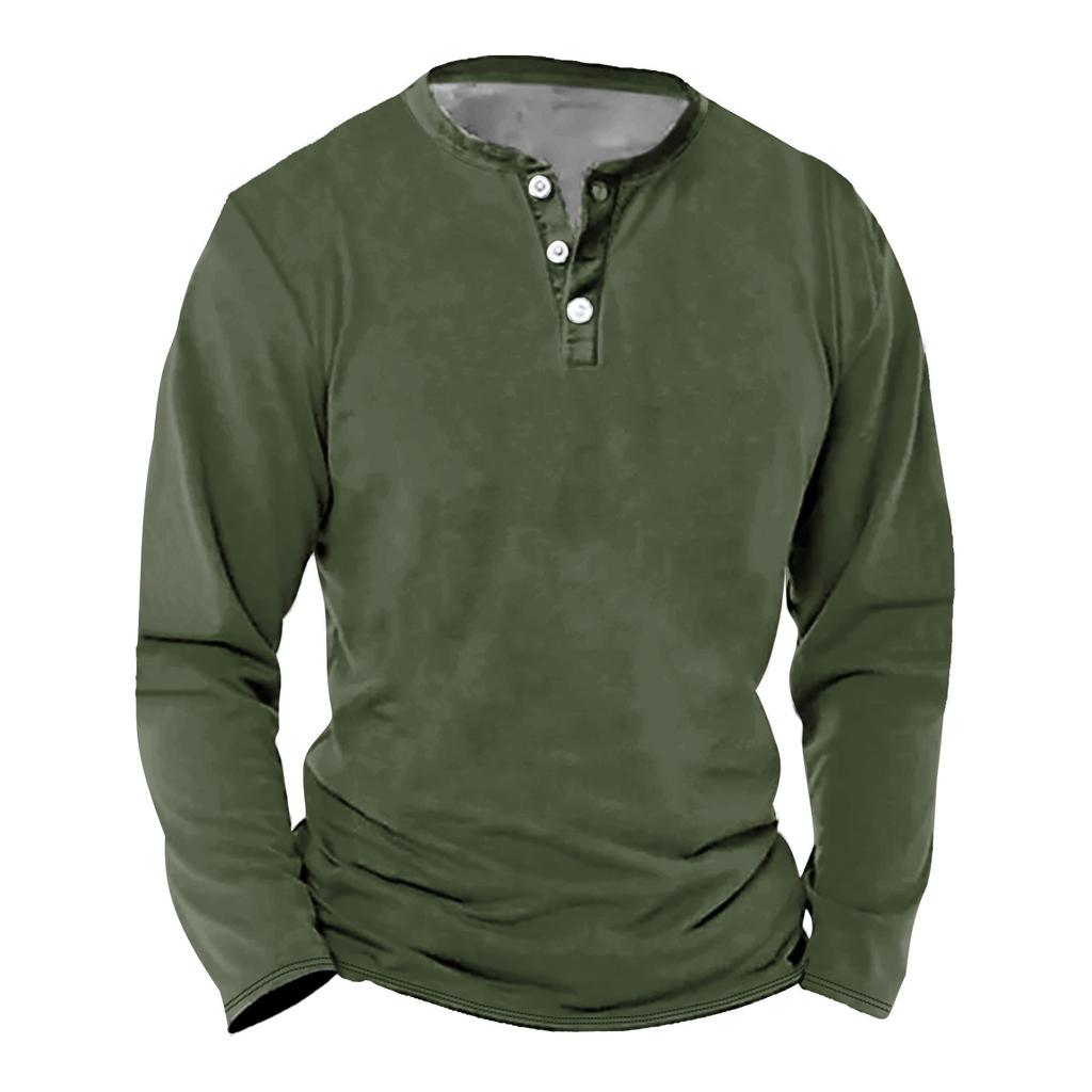 Męski T-shirt Odzież Odzież Outdoor Długi Rękaw Nadruk Moda Projektant Vintage