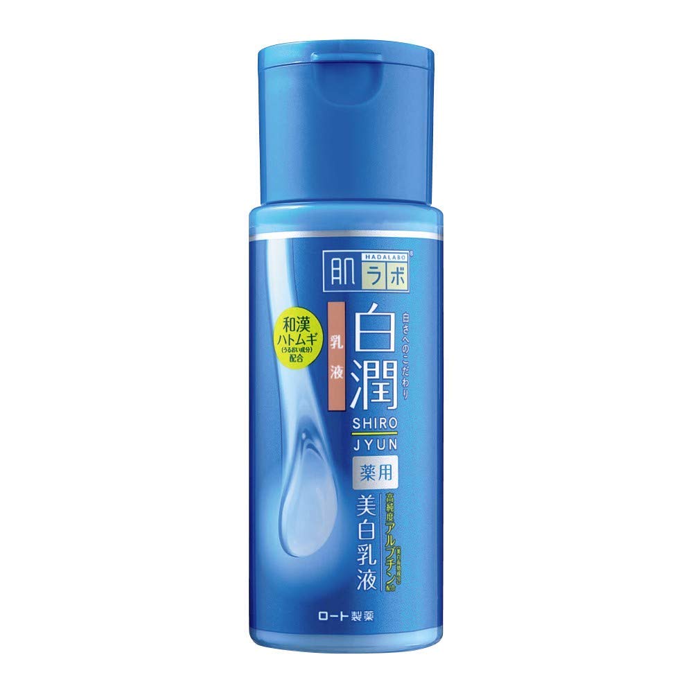

Hada Labo Shirojun Medicinal Whitening Milk Lotion with Vitamin and Japanese Herbal Coix Seed 140mL x 11 bottles [Quasi-drug] High-Purity Arbutin, C,