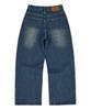 Pantaloni in Denim WAIKEI a Stelle Blu Medio