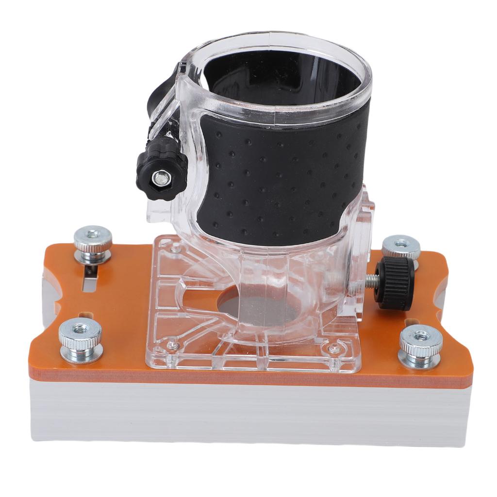 Wood Trimmer Router Base 2 In 1 Compact Wood Palm Router Base Router Slotting Bracket for 65mm Trimmer Milling