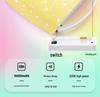 220W Rhinestone Dual Light Nail Lamp: Portable, Quick-Dry, Gel-Curing with No Blackening