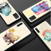 Glass Case For Samsung Galaxy A52 A71 A50 A51 A70 A21s A31 A72 A10 A12 A30 A22 5G Phone Cover Demon Slayer Anime