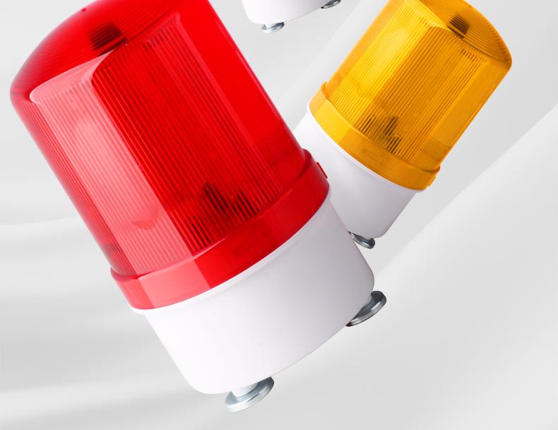 LTD-1101J Magnetic LED Strobe Warning Light - Super Bright, Multi-Voltage Signal Alarm.