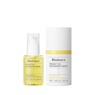 Vita Niacinamide Dual Synergy Set Brightening Serum & Cream High Concentration Tone-Up Care