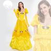 Adult Princess Costume Beauty Beast Fairytale Dress Halloween Party Stage Performance