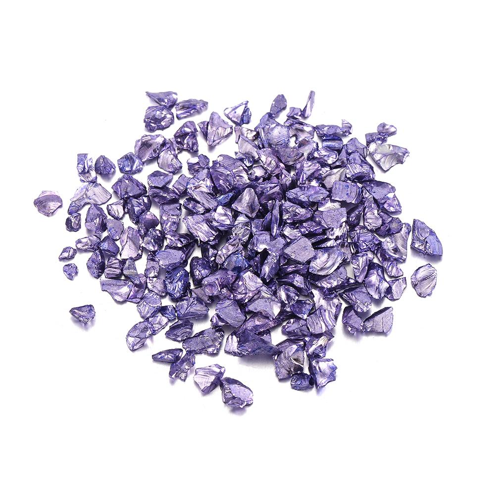 20/50g Glass Crushed Stone Irregularity Crystal Gravel Filling For DIY Epoxy Resin Mold Filler Crafts Decorative Nail Art Filler