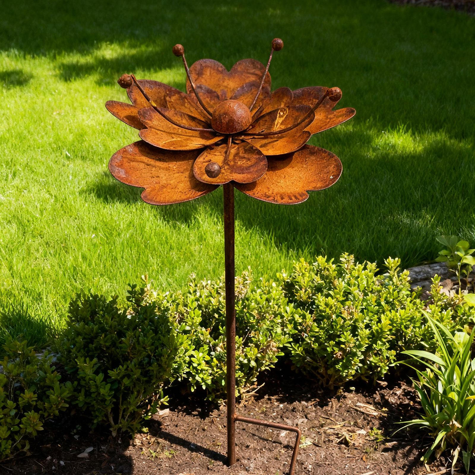 

Metal Flower Garden Stake, Waterproof, Gift, for Country Garden,
