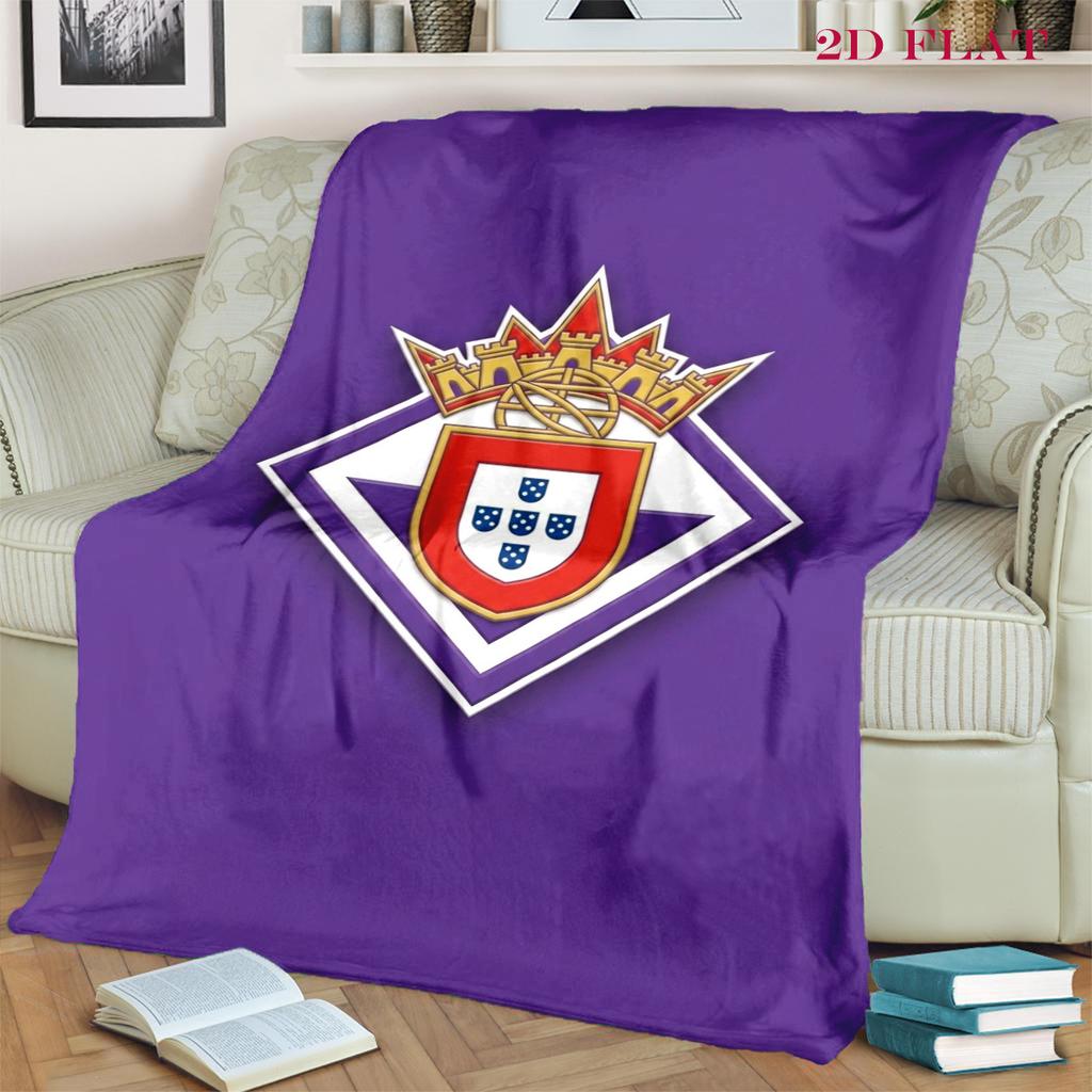 Portuguese Heritage Emblem blanket sofa blanket Suitable for all seasons Outdoor plush blanket Air conditioning blanket Digital printing