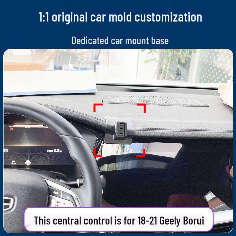 Geely Borui (2015-2021) Mobile Phone Car Mount for Navigation and Interior Modification.