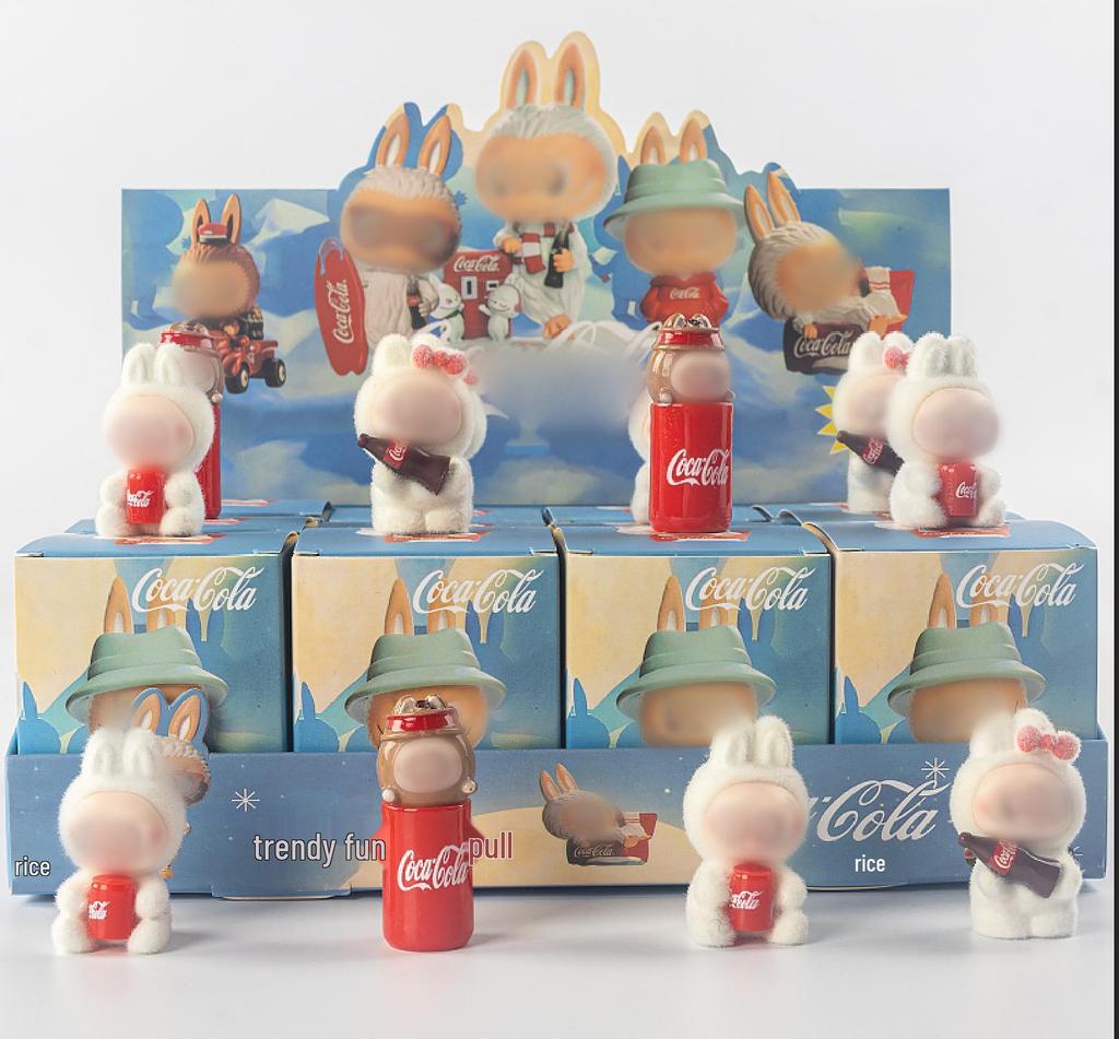Populaire Kerst Abubu Pop Mart Poppen Ornament Blind Box Speelgoed