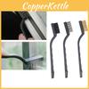 Brush Wire Copper Steel Nylon Clean Tool Rust Paint Removal Kitchen Bath Garage