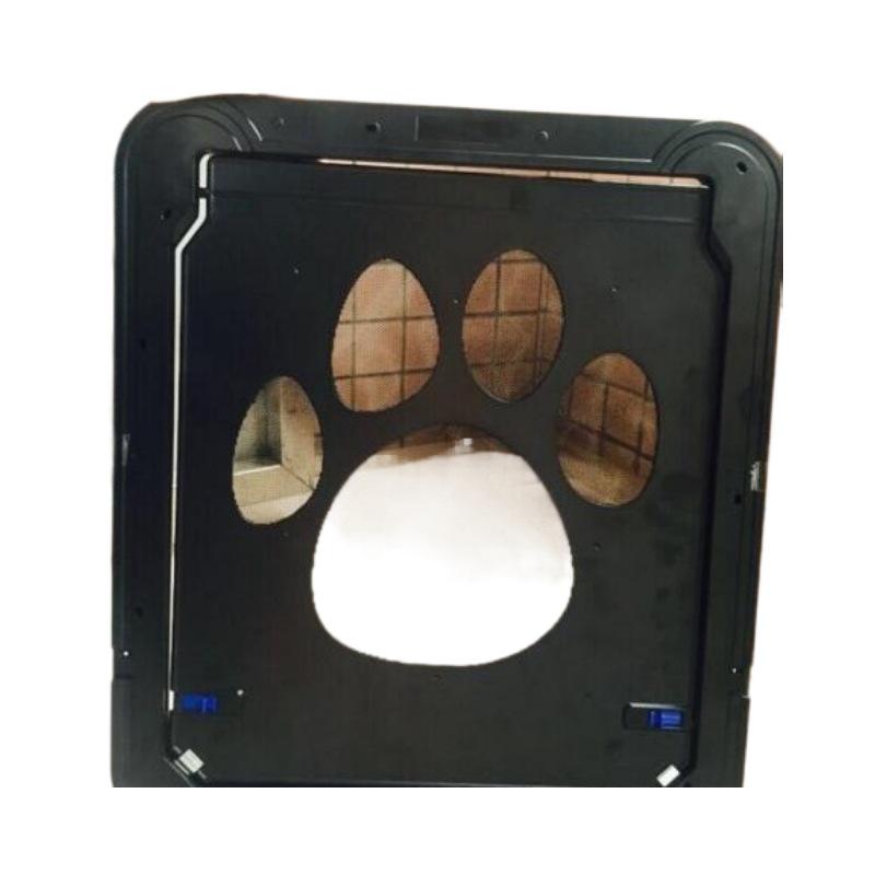 Ușă pentru animale de companie pentru pisici și câini - Ușă cu plasă ușor de instalat cu intrare și ieșire liberă