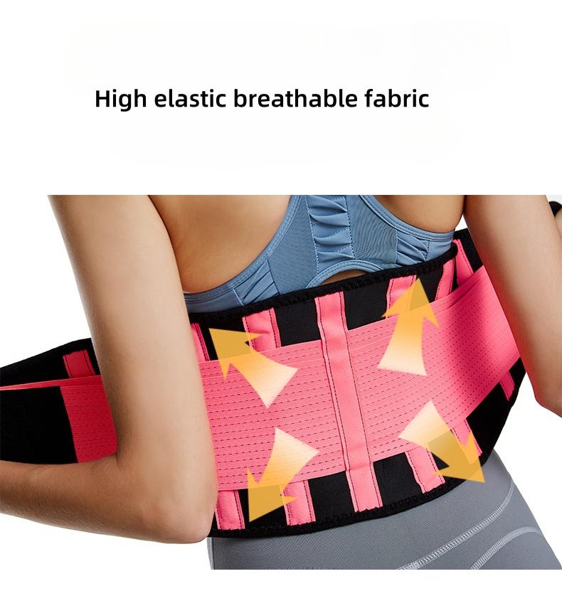 XXL Neoprene Waist Trainer Belt for Men Women Workout Fitness Waist Trimmer with Back Support Weight Loss Slimming Protection