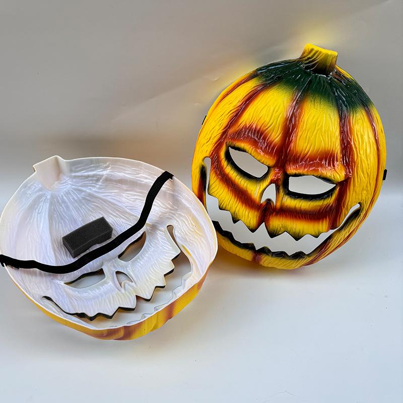 1Pcs Scary Ghost Mask Costume Props Chucky Ghost Doll Mask Halloween Full Face Helmet Masquerade Scary Cosplay Party Headwear