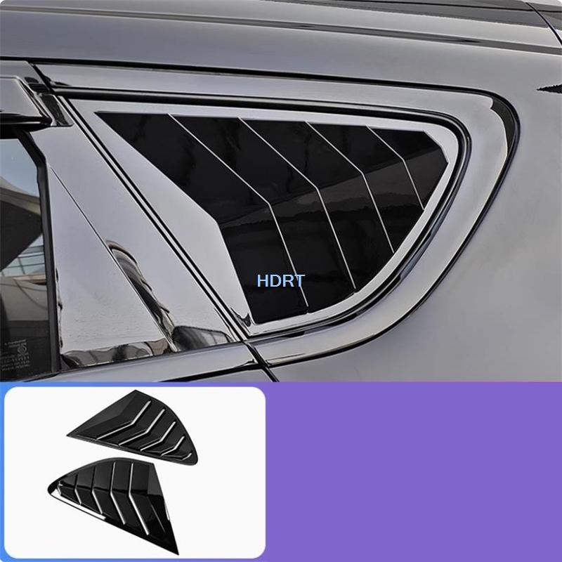 Car Styling Rear Triangular Blind Trim Louver Window Side Cover Accessories Exterior Sticker For Chery Jetour X70 Plus/L7  + 2021-2024 Year
