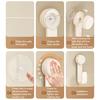 1/2Pcs Suction Cup Pot Lid Stand Holder Wall-Mounted Rotating Design Easy Installation Pot Lid Holder Kitchen Organizer