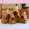Adorable Honey Bee Capybara Plush Doll Soft Cuddly Toy Perfect For Birthdays And Decor