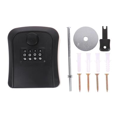 Cassetta di sicurezza per chiavi con codice intelligente Cassetta di sicurezza per chiavi con chiave di archiviazione Cassetta di sicurezza per chiavi montata a parete