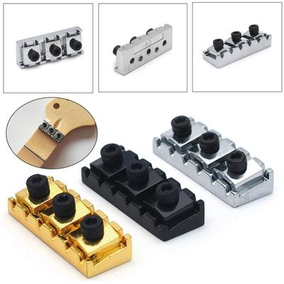 Zinc Zinc Zinc Alloy Electric Guitar Locking Nut 42mm Guitar String Locking Nut   Electric Guitar