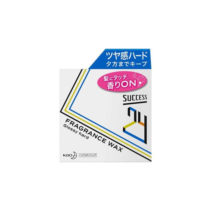 Success 24 Fragrance Wax [Glossy Hard] 80g – Fruity Floral Scent, Hair Wax 80g (x1)