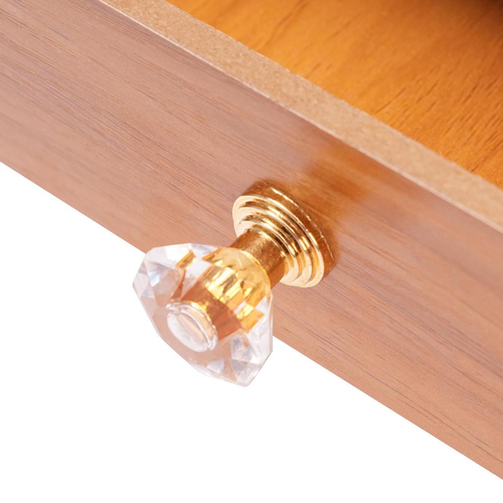 Wooden Monitor Stand with 3 Drawers, Lockable Drawer, Desk Riser Computer Monitor Stand for Office Home PC Laptop